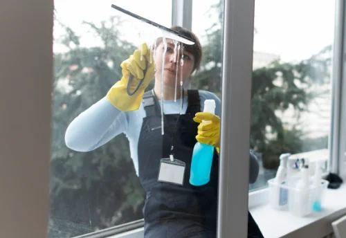 Nettoyage de vitres intérieures et extérieures à Saint-Romain-en-Jarez